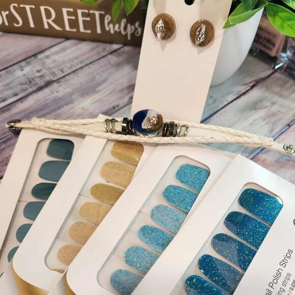 Retired Color Street- Beach Bundle - Picture 1 of 9